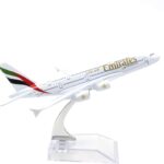 16cm A380, Metal Airplane models child birthday gift Christmas gift plane models